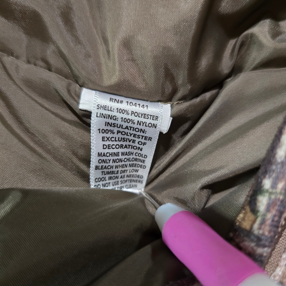 Field & Stream Coveralls Youth Realtree Camo Insulated Hunting Suit Brown Medium - Picture 11 of 13